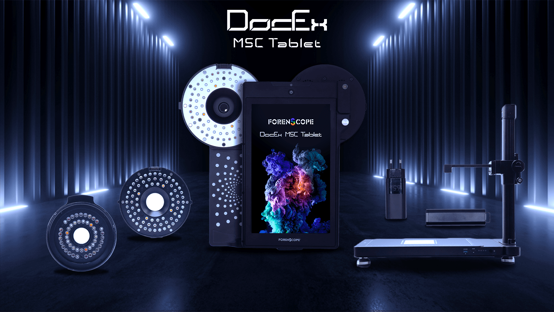 Forensic Document Verification with the ForenScope DocEx MSC Tablet