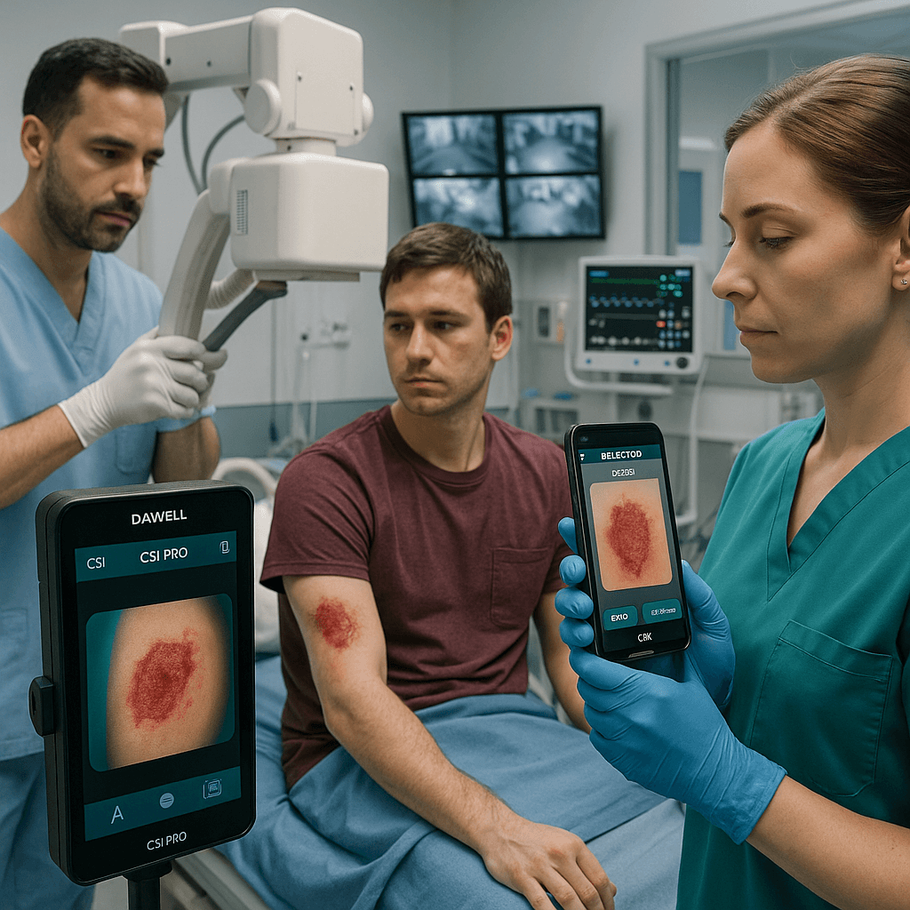 High-tech emergency room
