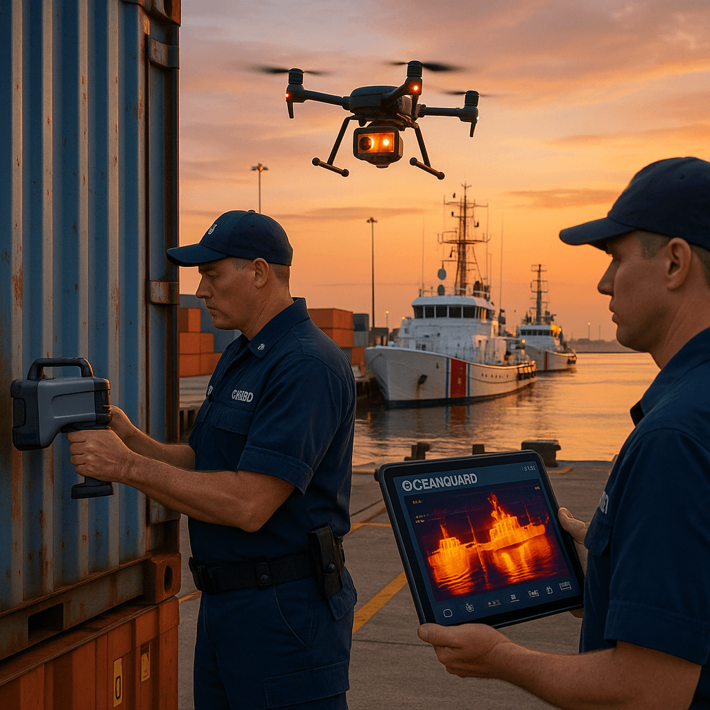Coastal port surveillance